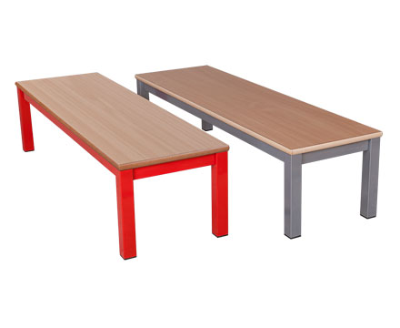 Benches - with metal legs